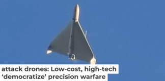 Iran’s Shahed drone is essentially a poor man’s cruise missile. AP Photo/Efrem Lukatsky